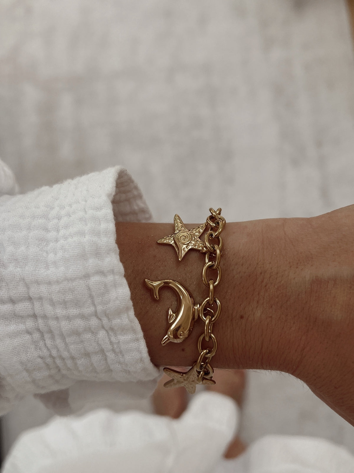 Pulseira MOANA Dourada