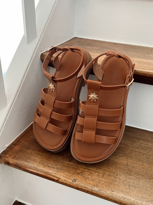 Sandals HIRO Brown