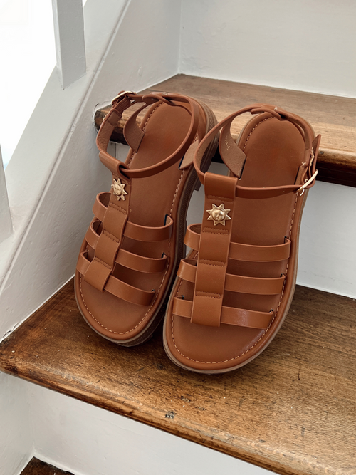 Sandals HIRO Brown