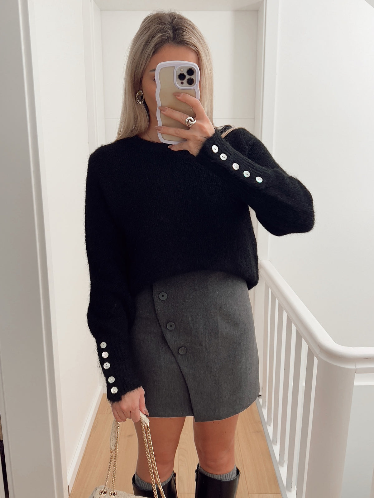 Pull HERITAGE Noir
