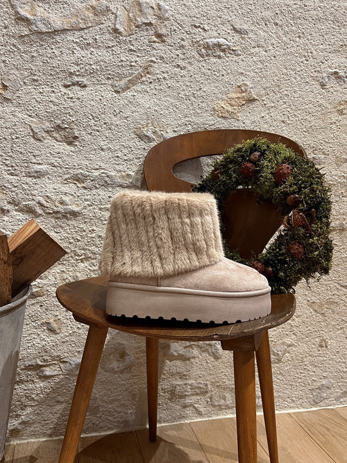Botins PURE Castanho