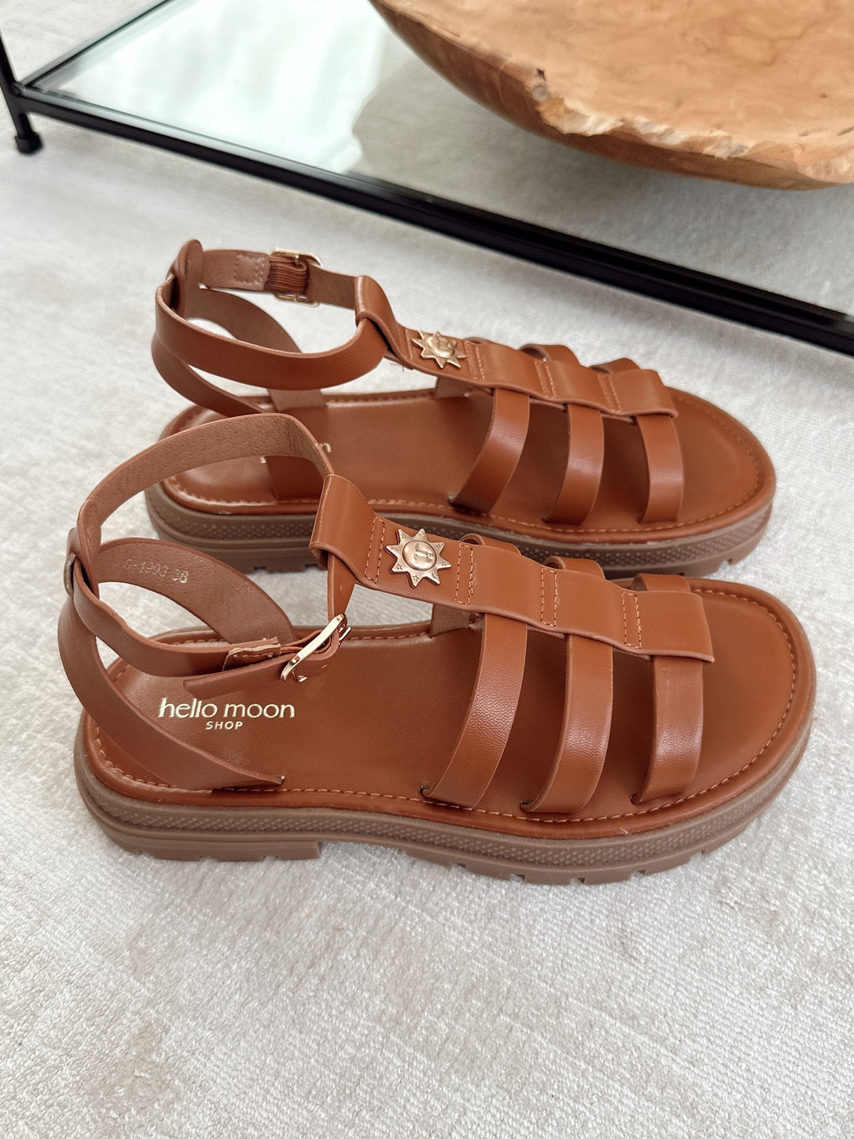 Sandals HIRO Brown