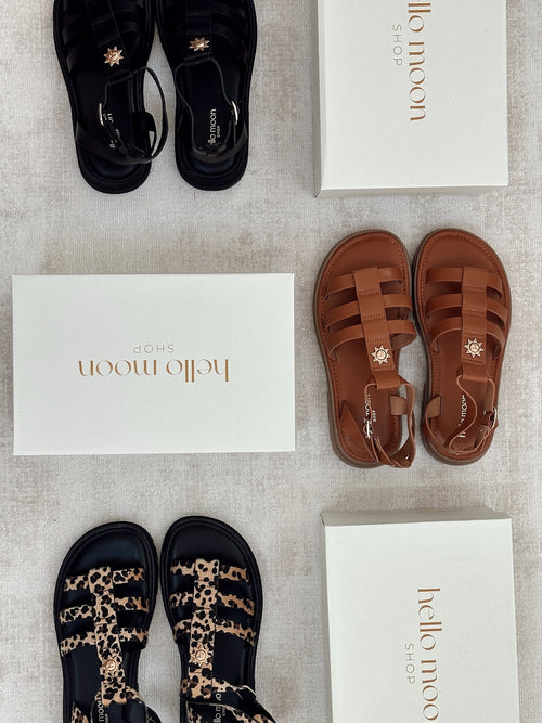 Sandals HIRO Brown