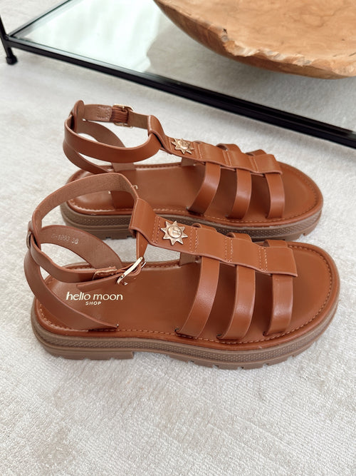 Sandals HIRO Brown