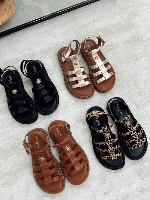 Sandals HIRO Brown