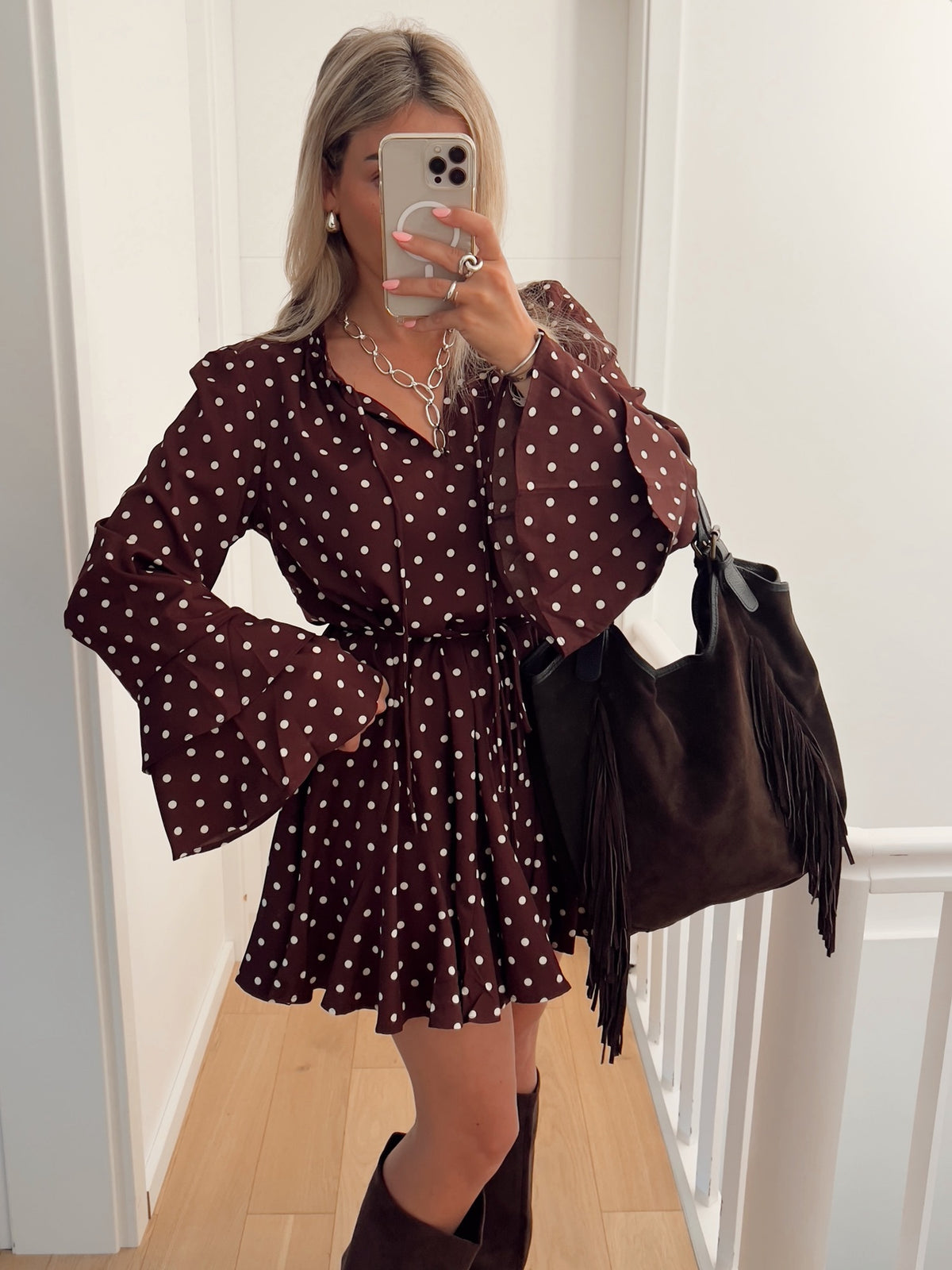 Robe ILONA Marron