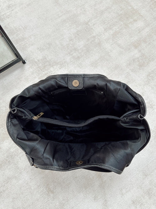 SUEDE Tasche Schwarz