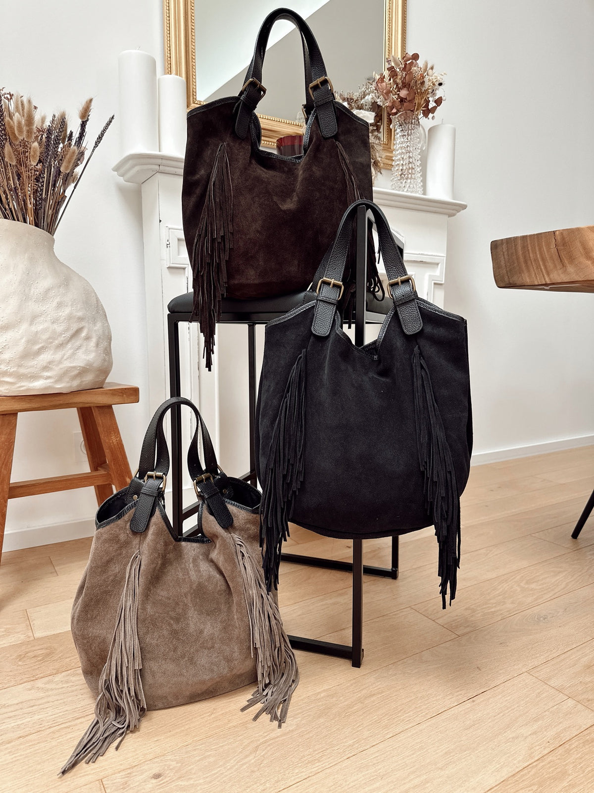 Sac SUEDE Marron