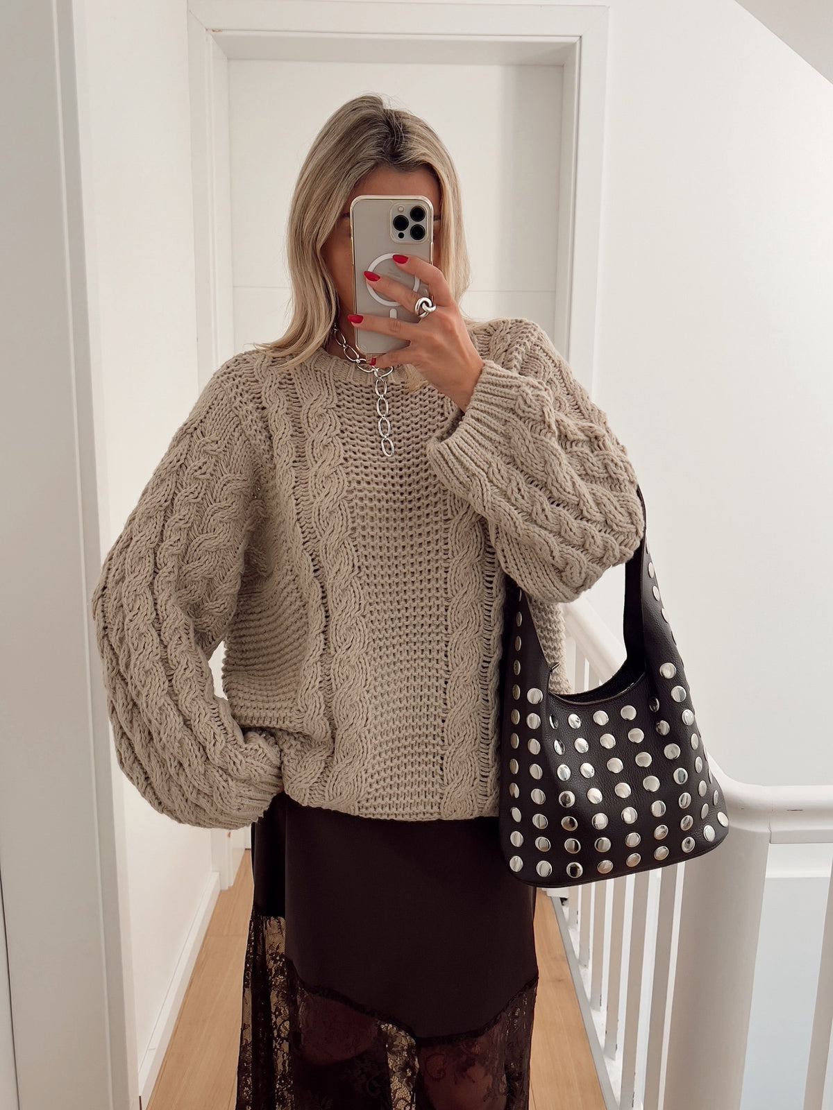 Pull HERMEL Beige