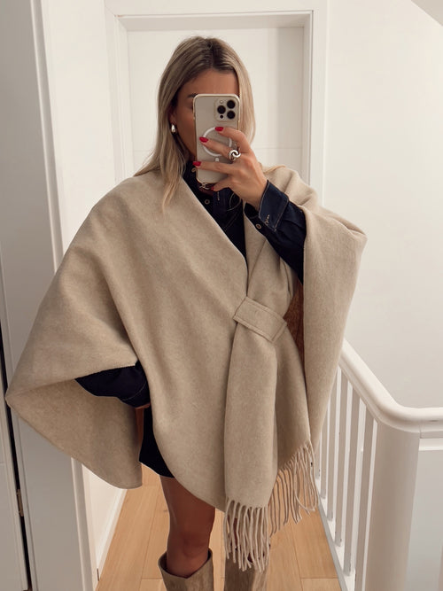 Poncho VIENNE Beige