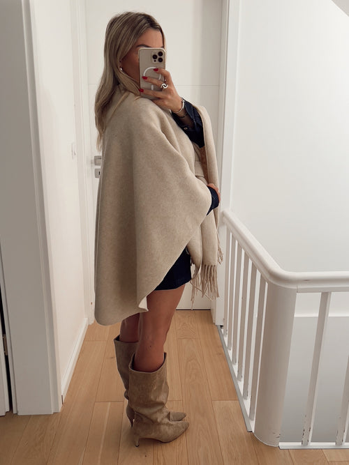 Poncho VIENNE Beige