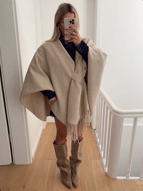 Poncho VIENNE Beige