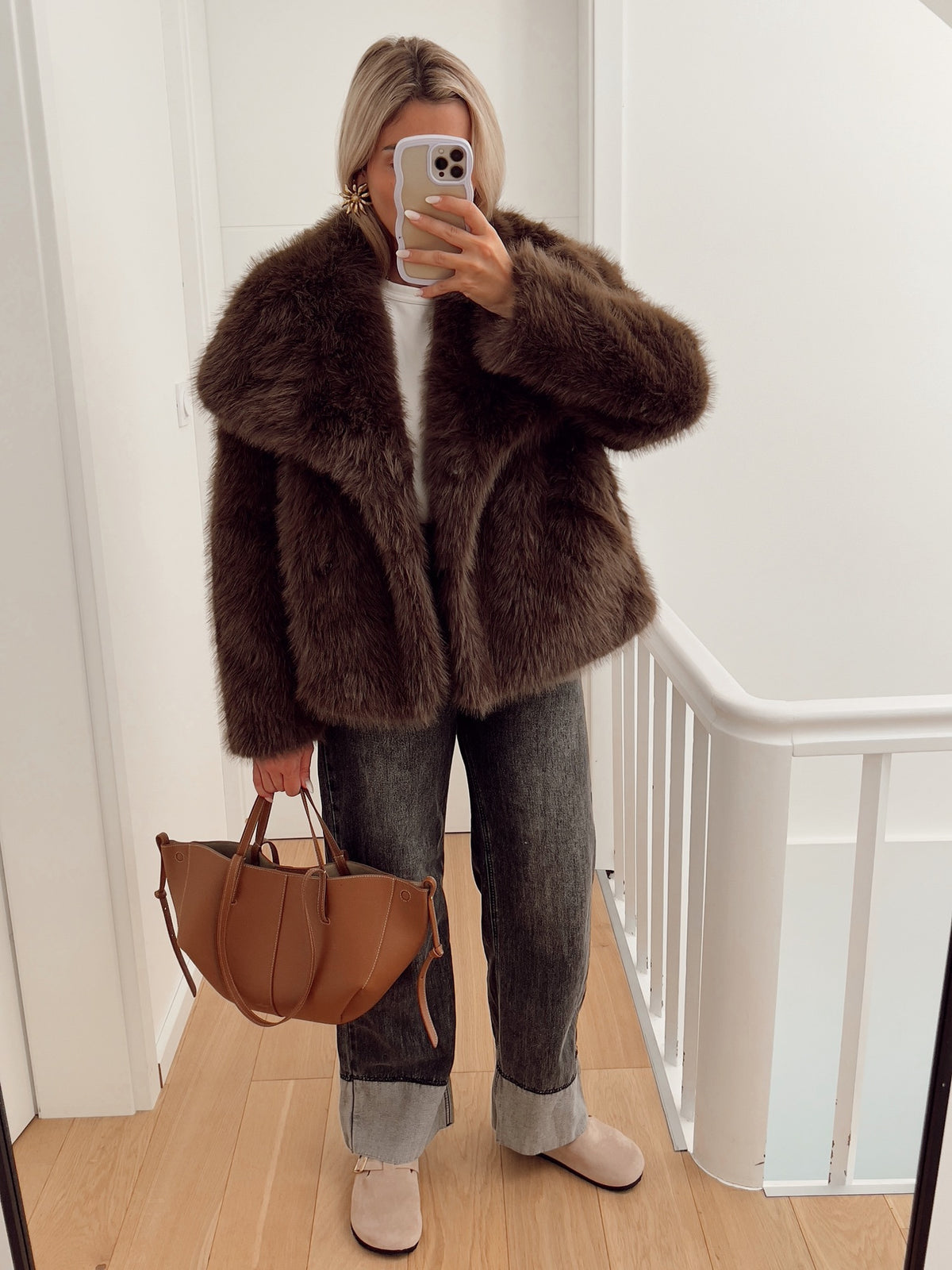 Manteau FABIAN Marron