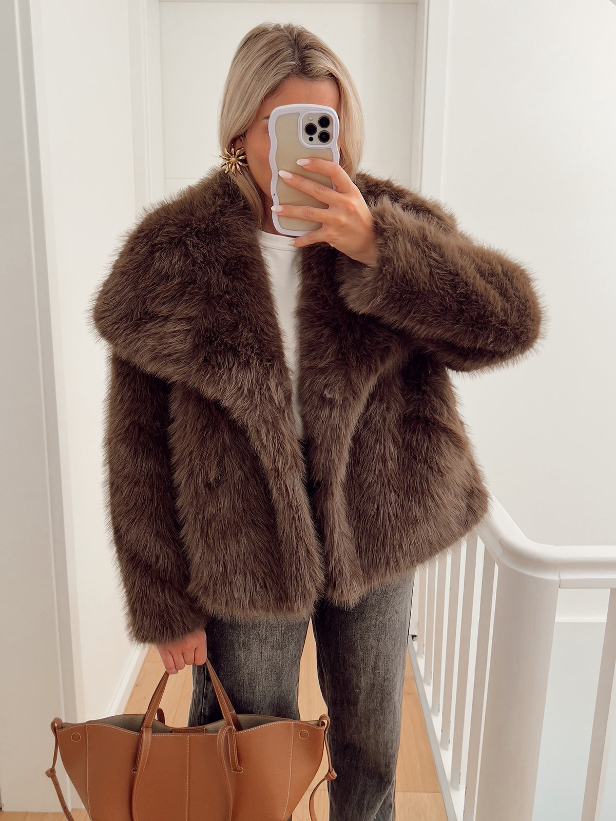 Manteau FABIAN Marron