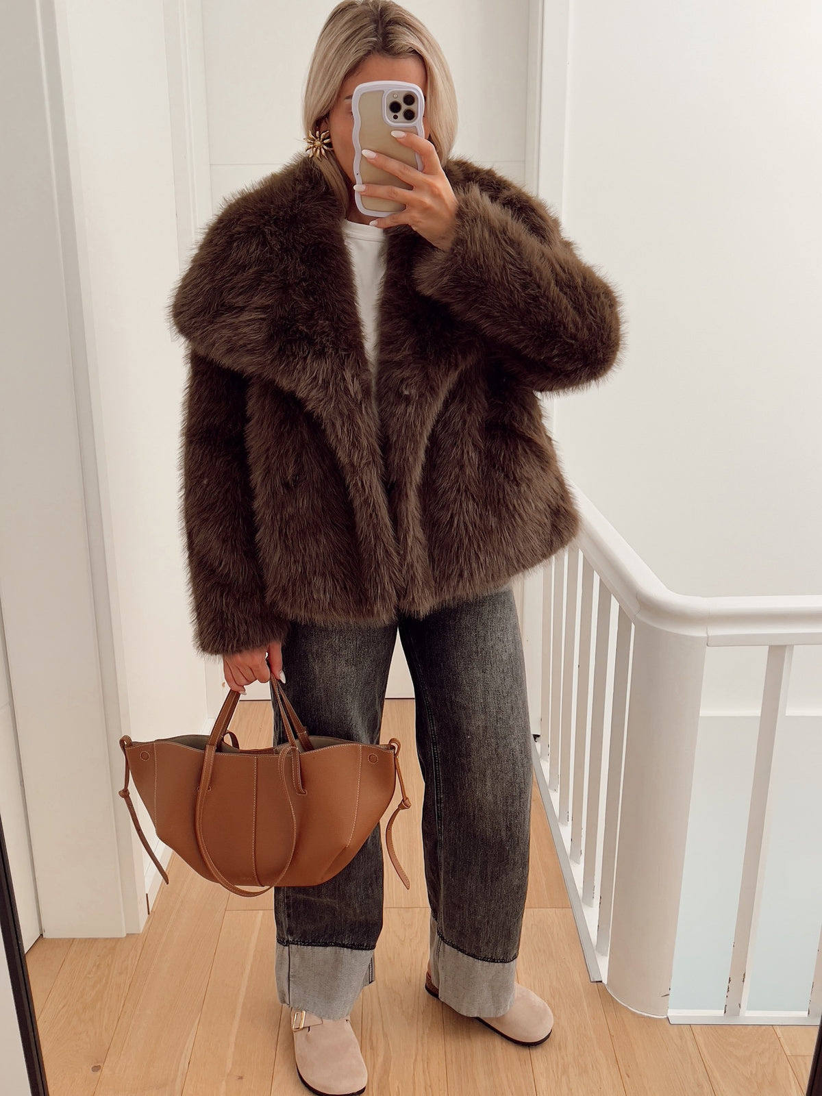 Manteau FABIAN Marron