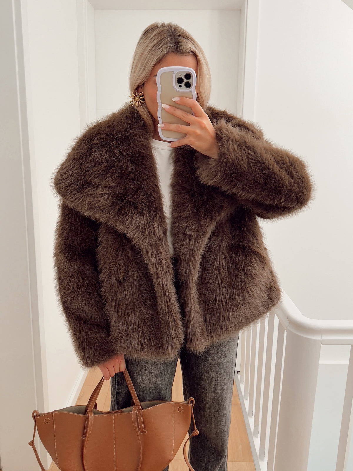 Manteau FABIAN Marron