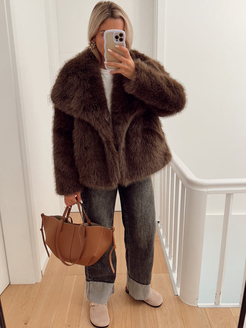 Manteau FABIAN Marron