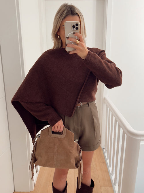 Pull LIVIO Marron