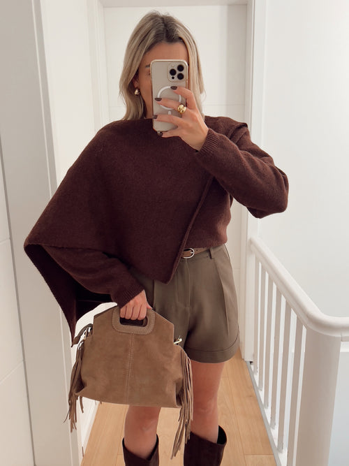 Pull LIVIO Marron