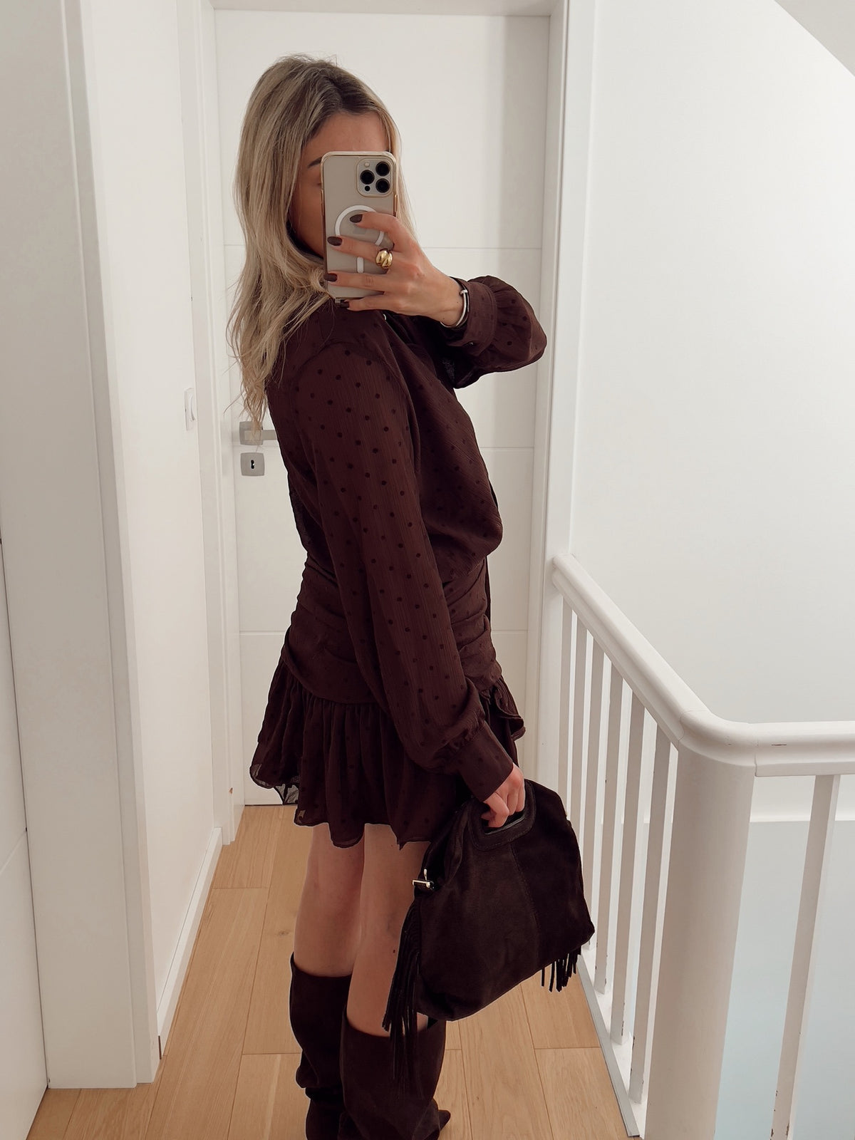 Robe NASTRI Marron