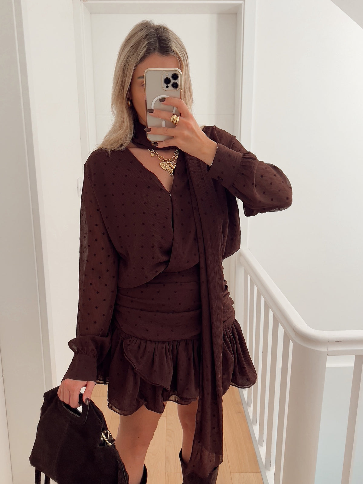 Robe NASTRI Marron