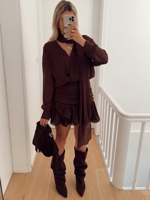 Robe NASTRI Marron
