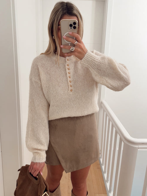 Pull LONDON Blanc