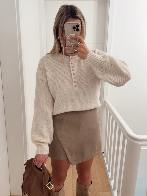 Pull LONDON Blanc