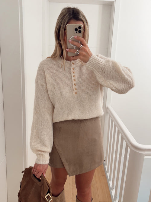 Pull LONDON Blanc