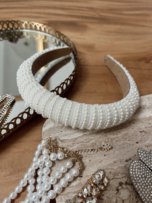 Tiara PÉROLA Branco