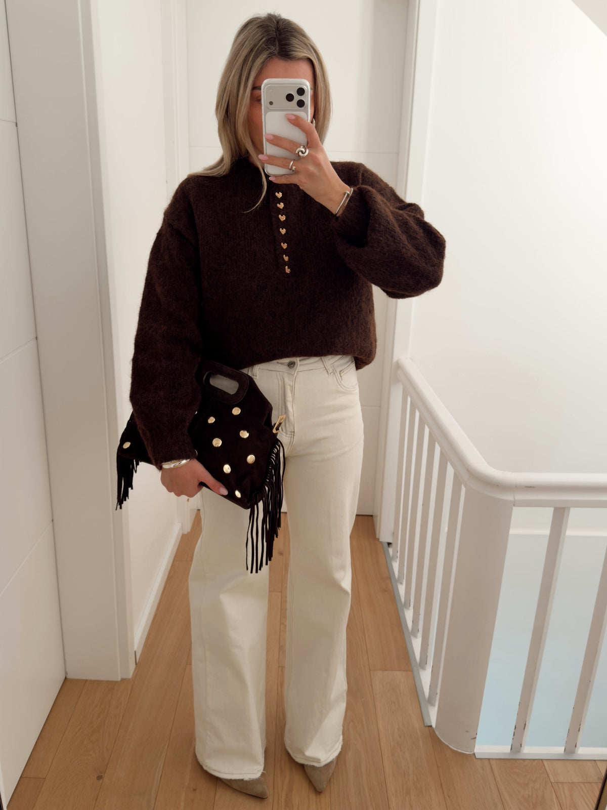 Pull LONDON Marron