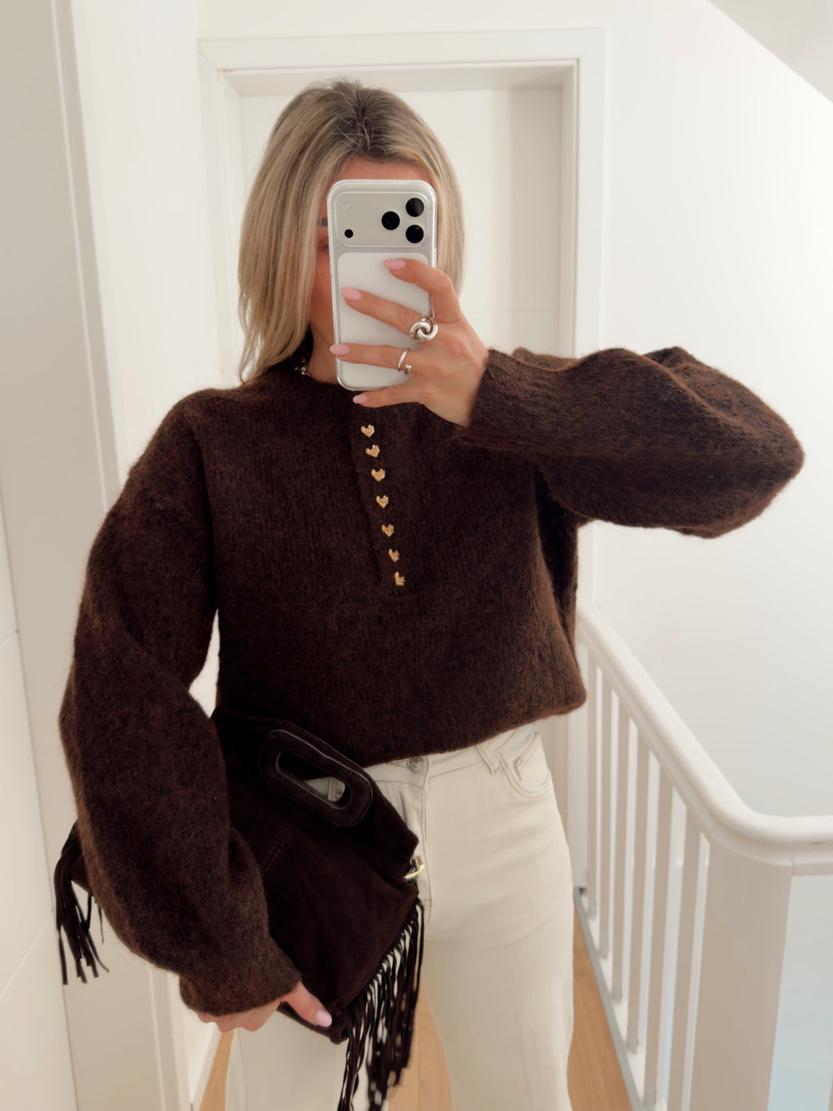 Pull LONDON Marron