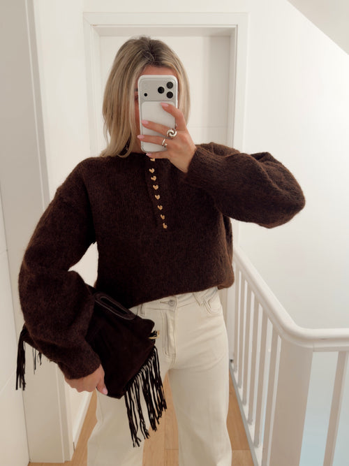 Pull LONDON Marron