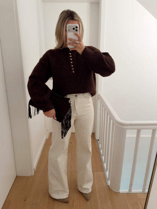 Pull LONDON Marron