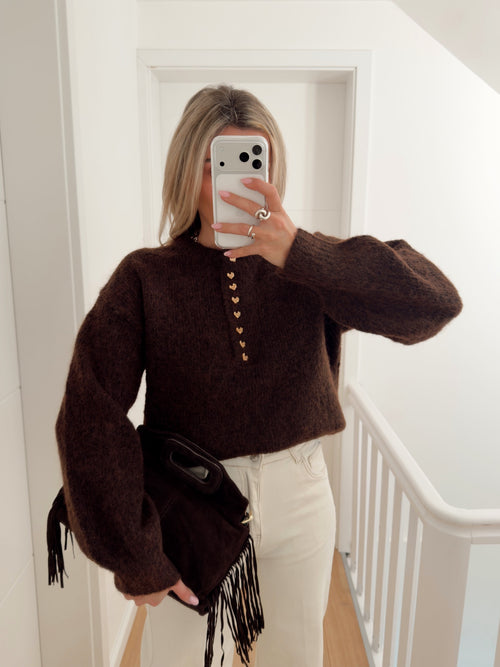 Pull LONDON Marron