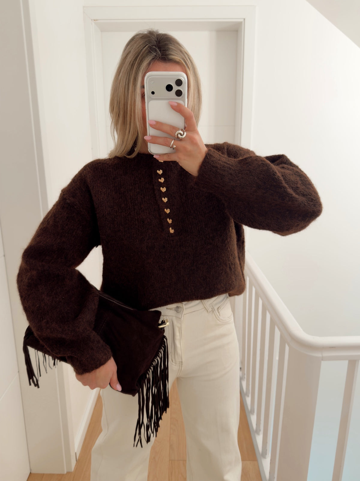 Pull LONDON Marron