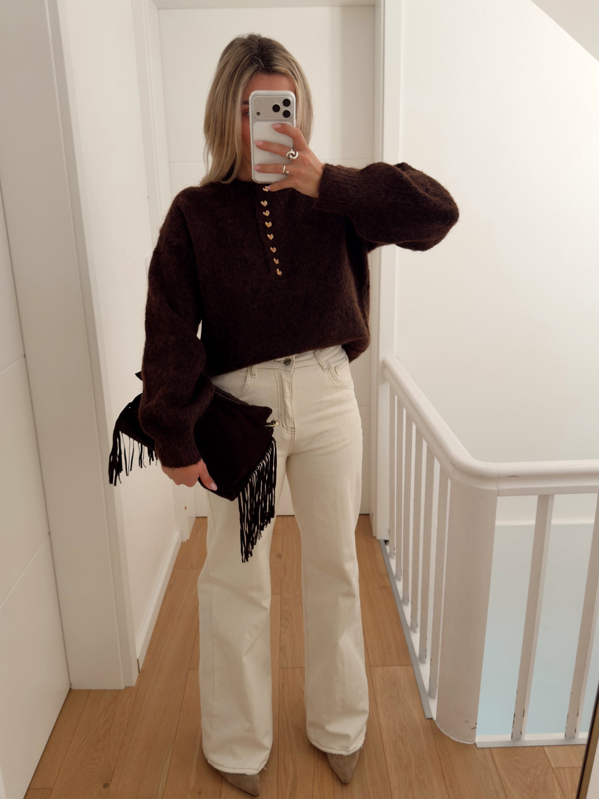 Pull LONDON Marron