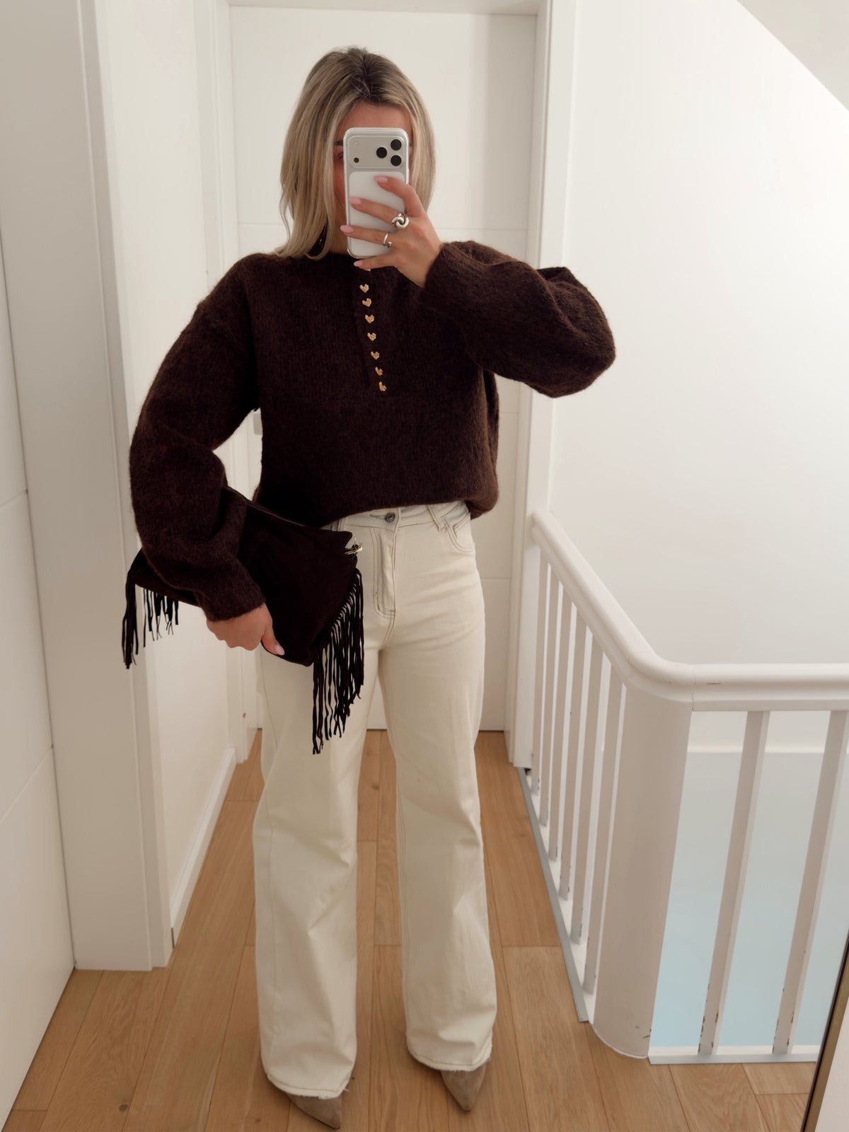 Pull LONDON Marron