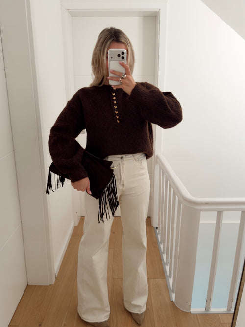 Pull LONDON Marron