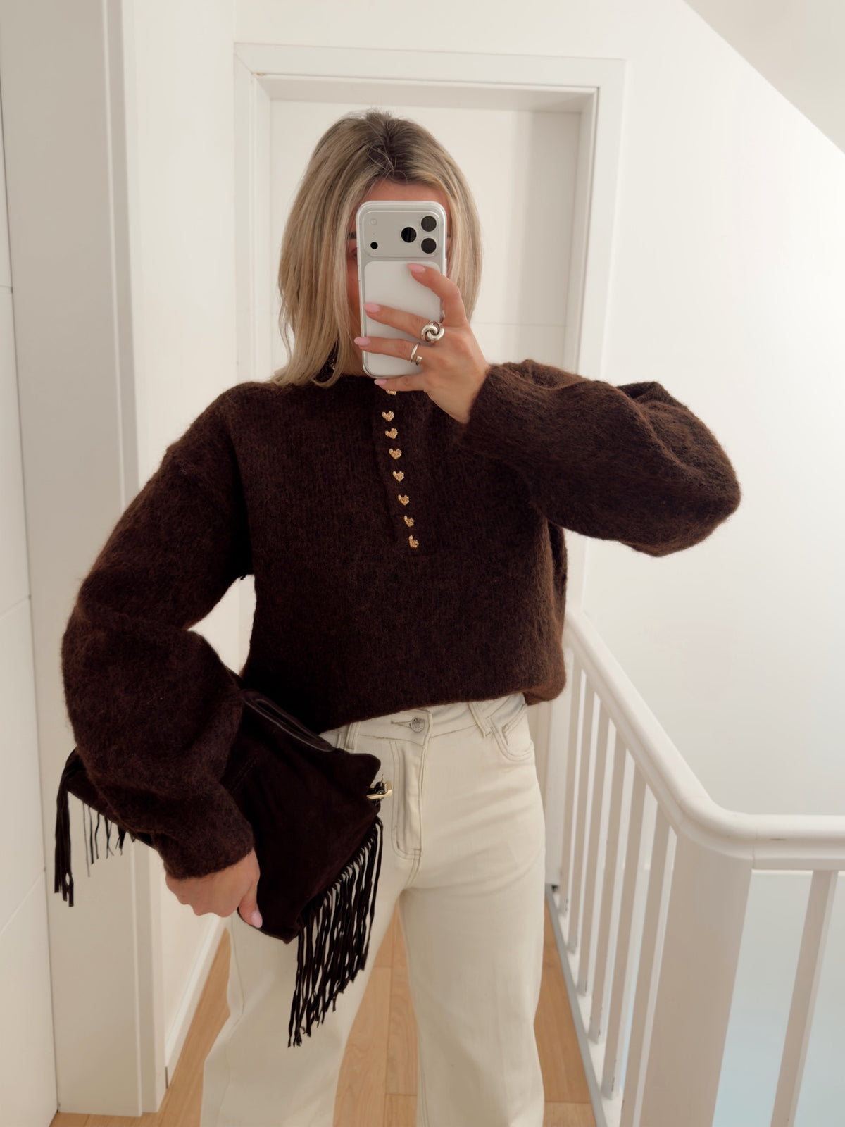 Pull LONDON Marron