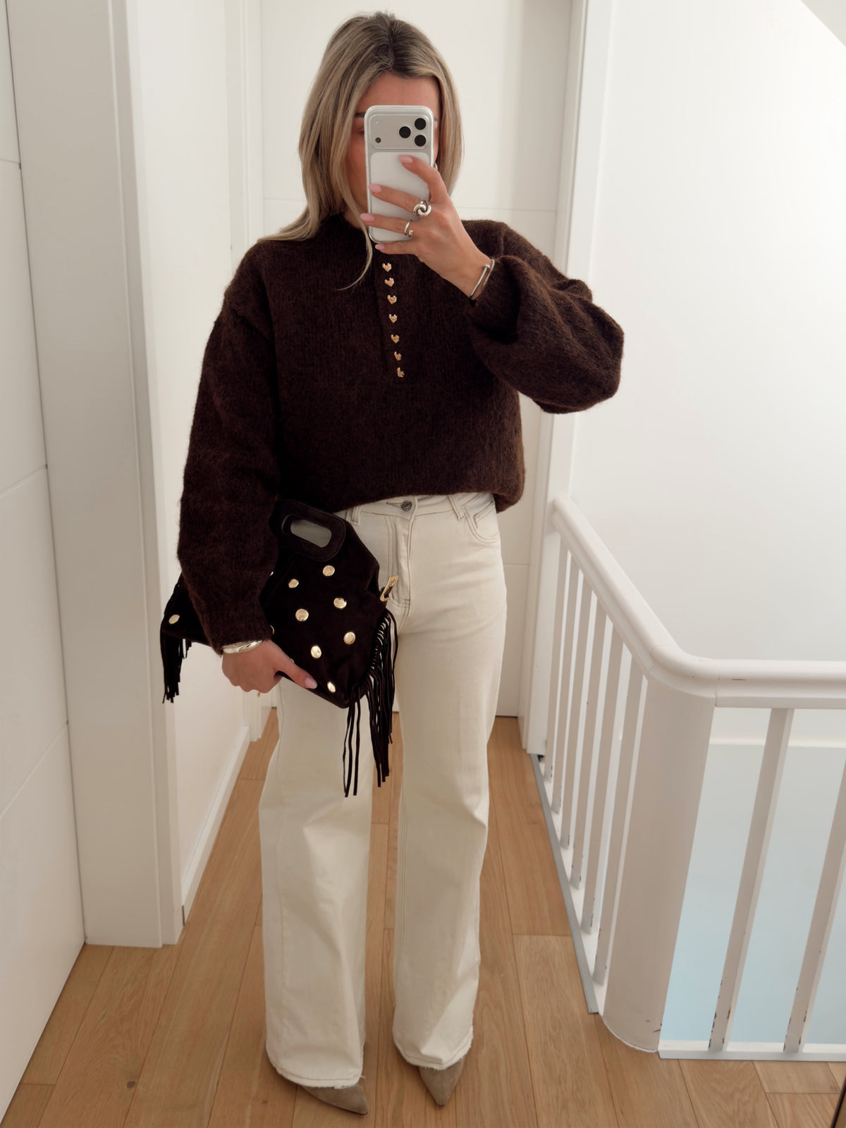 Pull LONDON Marron