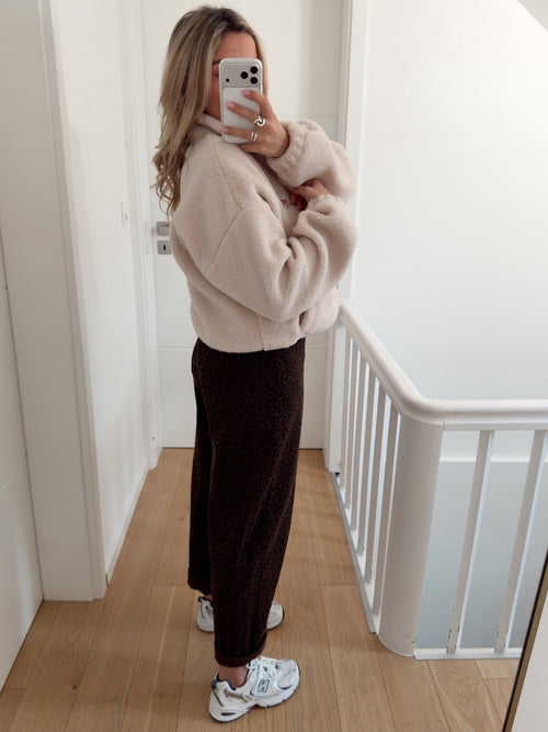 Fleece MELANIA Beige