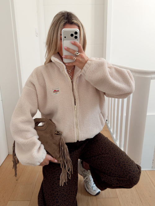 Fleece MELANIA Beige