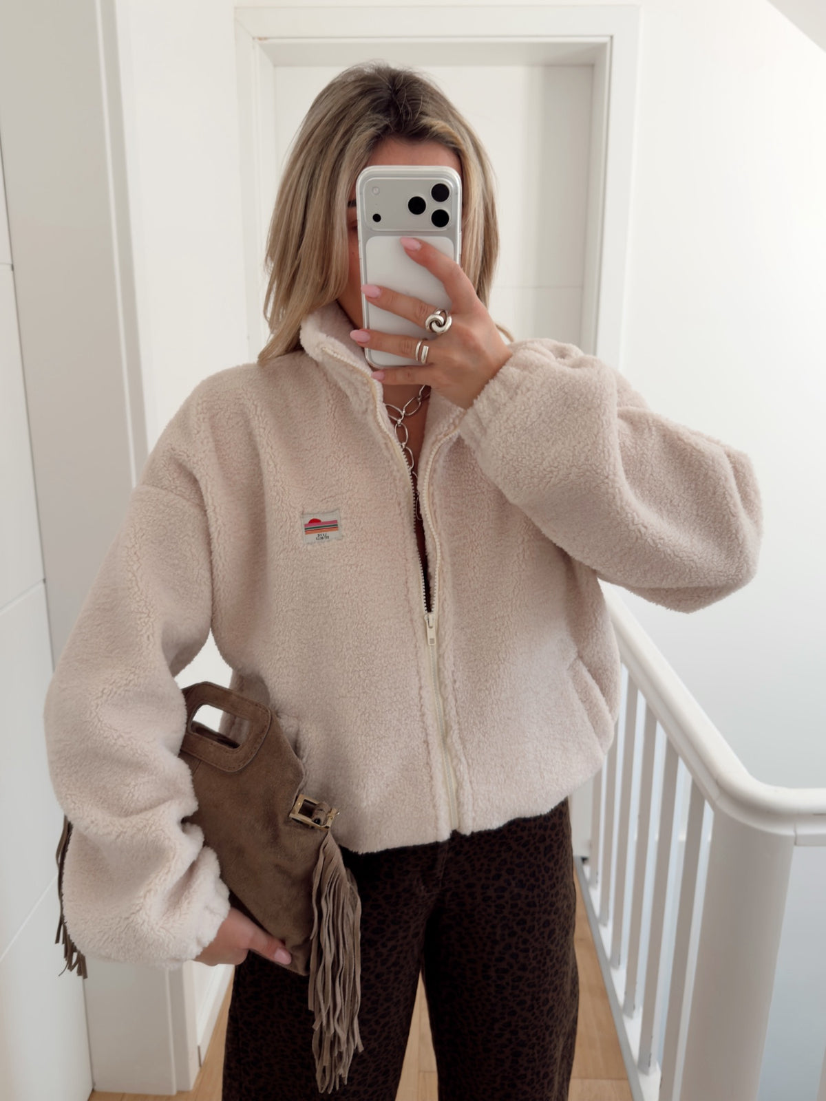 Fleece MELANIA Beige