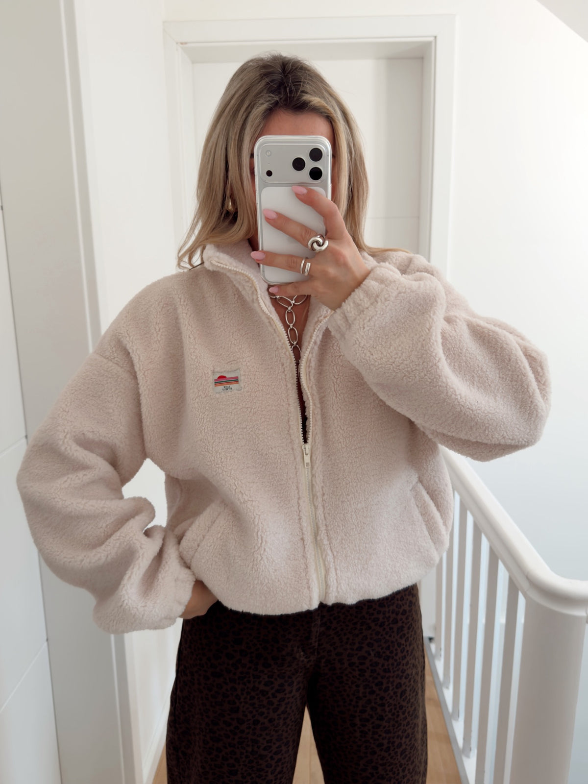 Fleece MELANIA Beige