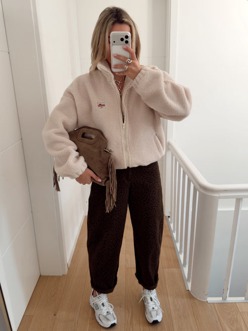 Fleece MELANIA Beige