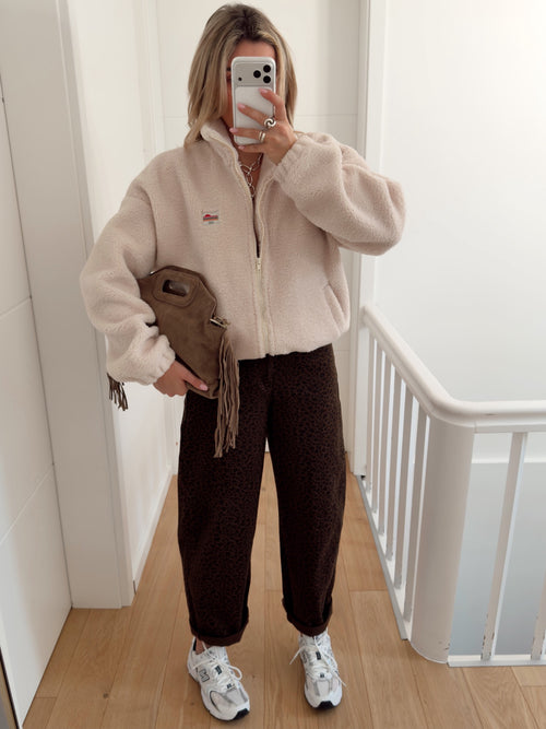 Fleece MELANIA Beige