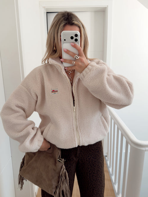 Fleece MELANIA Beige