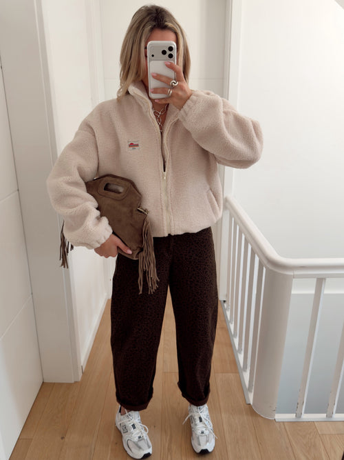 Fleece MELANIA Beige
