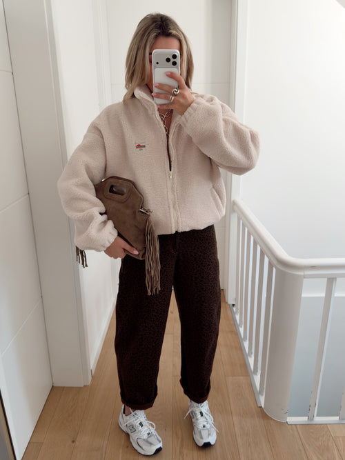 Fleece MELANIA Beige